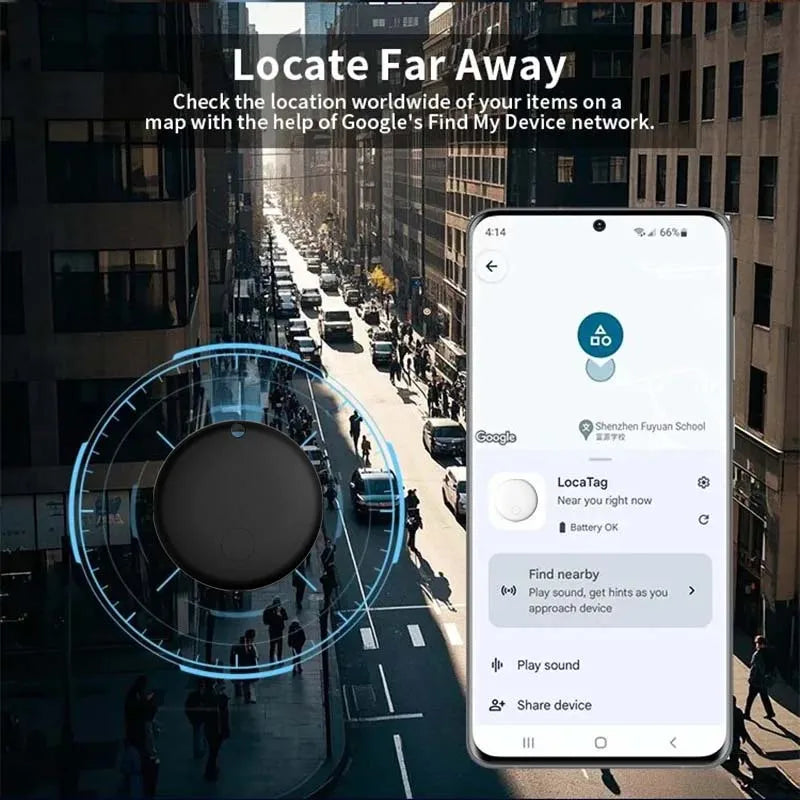 Lisslune | Pet Safety Set – Smart Dog and Cat Tracker with Reflective Collar
