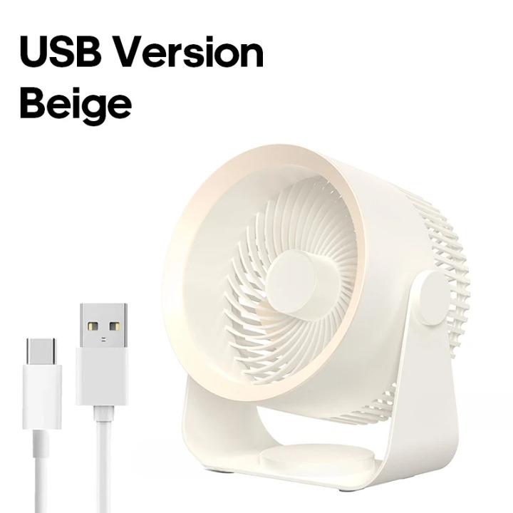 Lisslune | Multifunctional Electric Fan Circulator with 4000mAh Battery – AirFlex