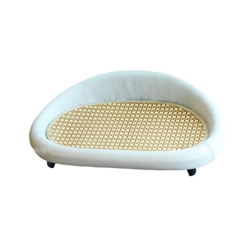 Lisslune | Stylish Cat Bed with Scratching Area & Cuddly Pillow