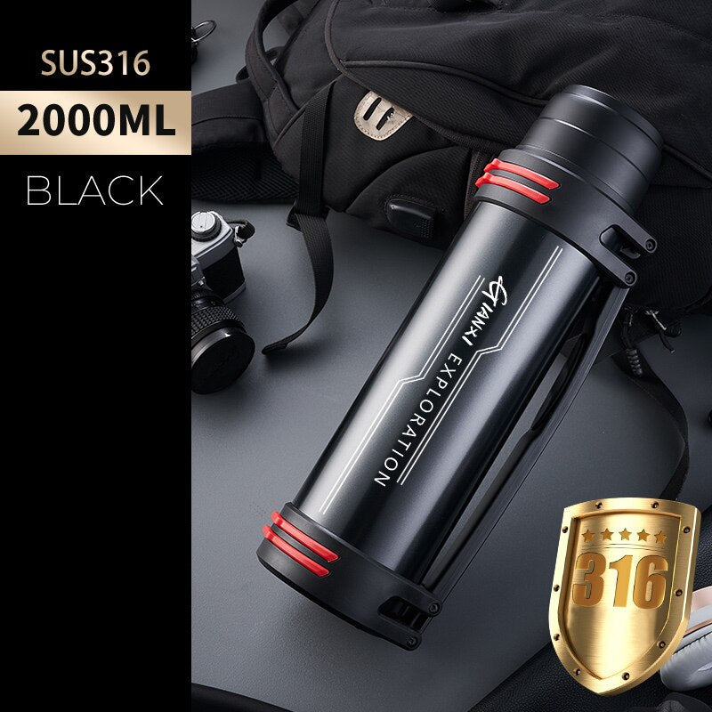 Lisslune | Giant Drink Stainless Steel Thermos
