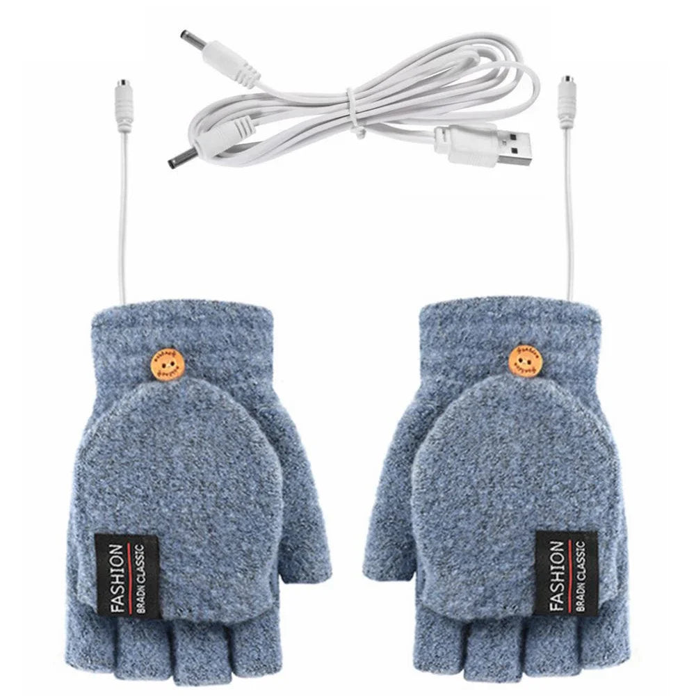 Lisslune | USB rechargeable warm wave heated gloves
