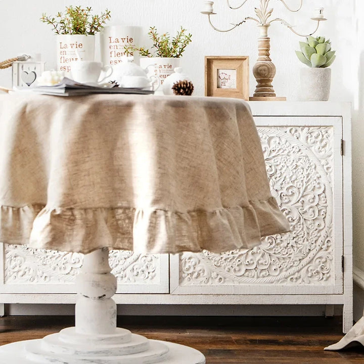 Lisslune | Charm Ruffle Tablecloth