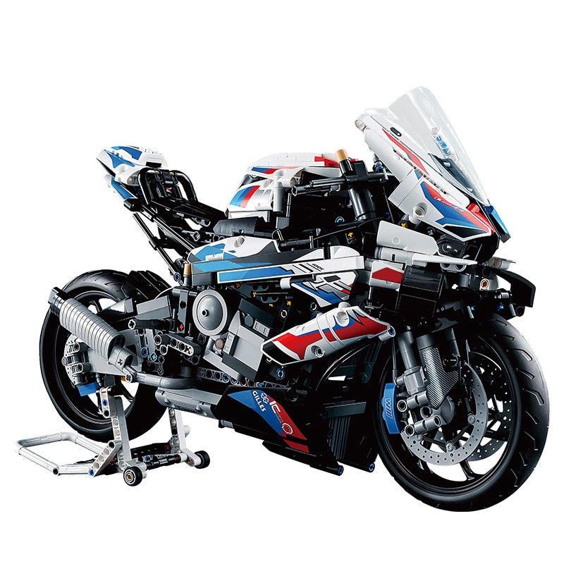 Lisslune | Advanced 1920-piece Knuckle Chopper motorcycle building kit