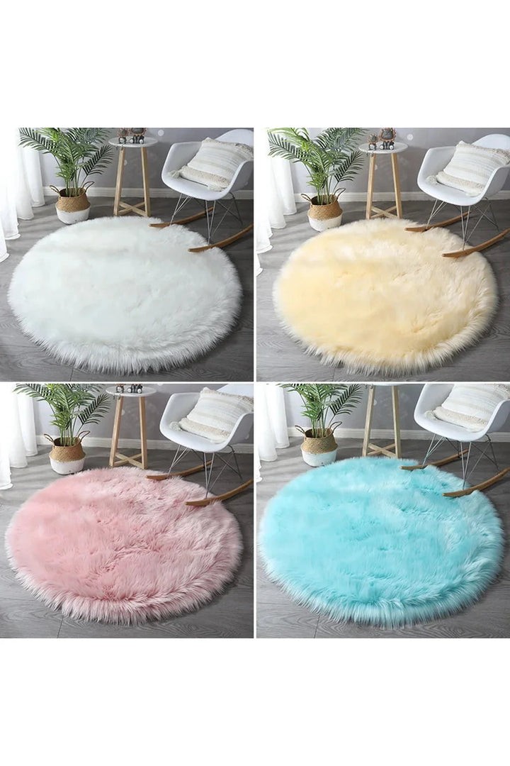 Lisslune | Pink floor rug
