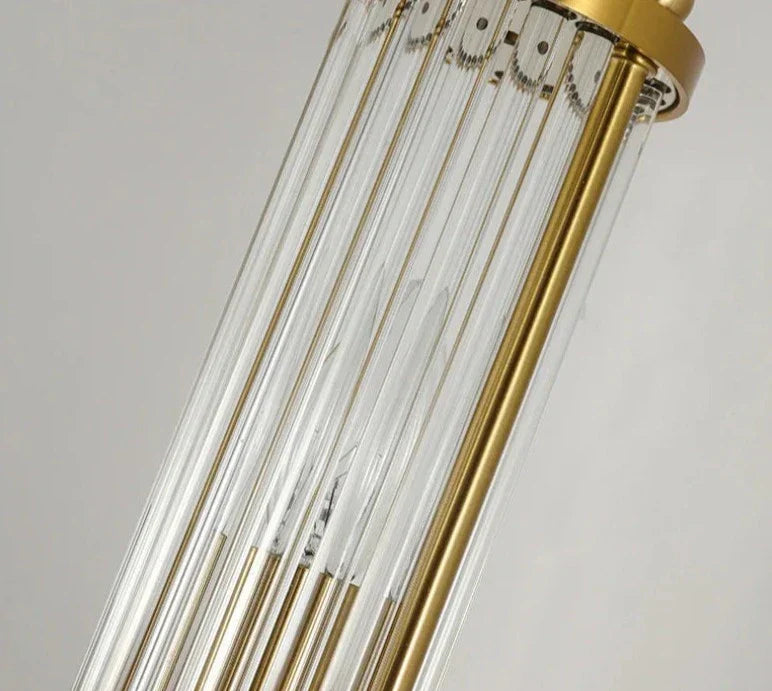 Lisslune | BrilluxGlow – Stylish Crystal and Brass Wall Light