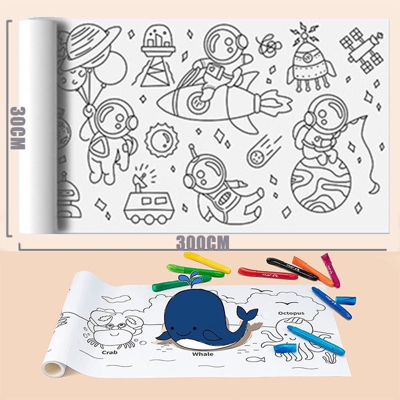 Lisslune | Giant Paint Roller for Children