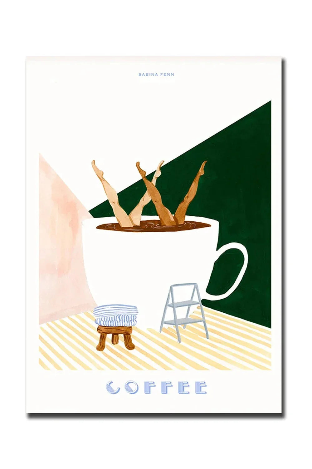 Lisslune | Good Morning Coffee Canvas Poster
