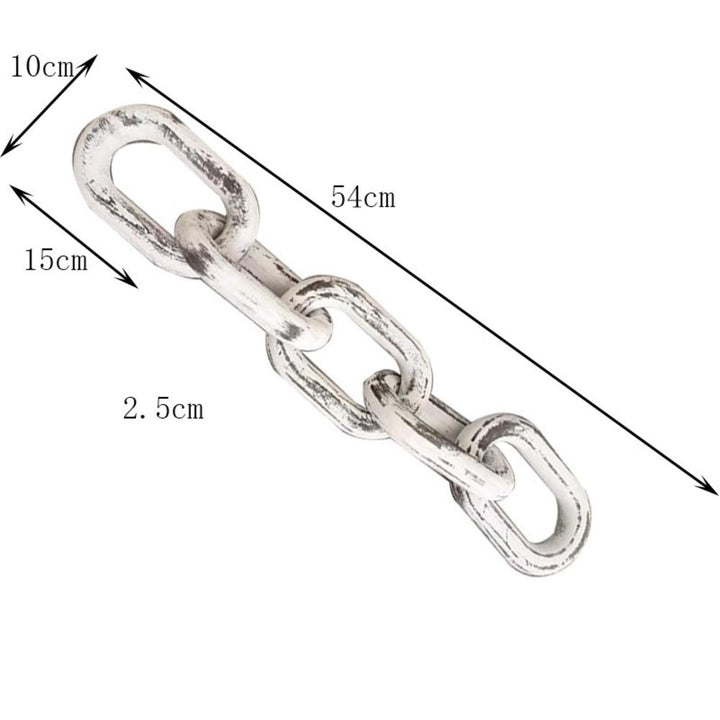 Lisslune | Modern Wooden Chain Link Decor
