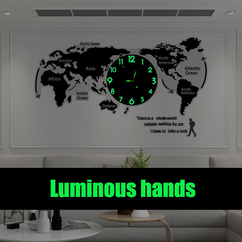 Lisslune | Artsy Time Unique Acrylic 3D DIY Wall Clock
