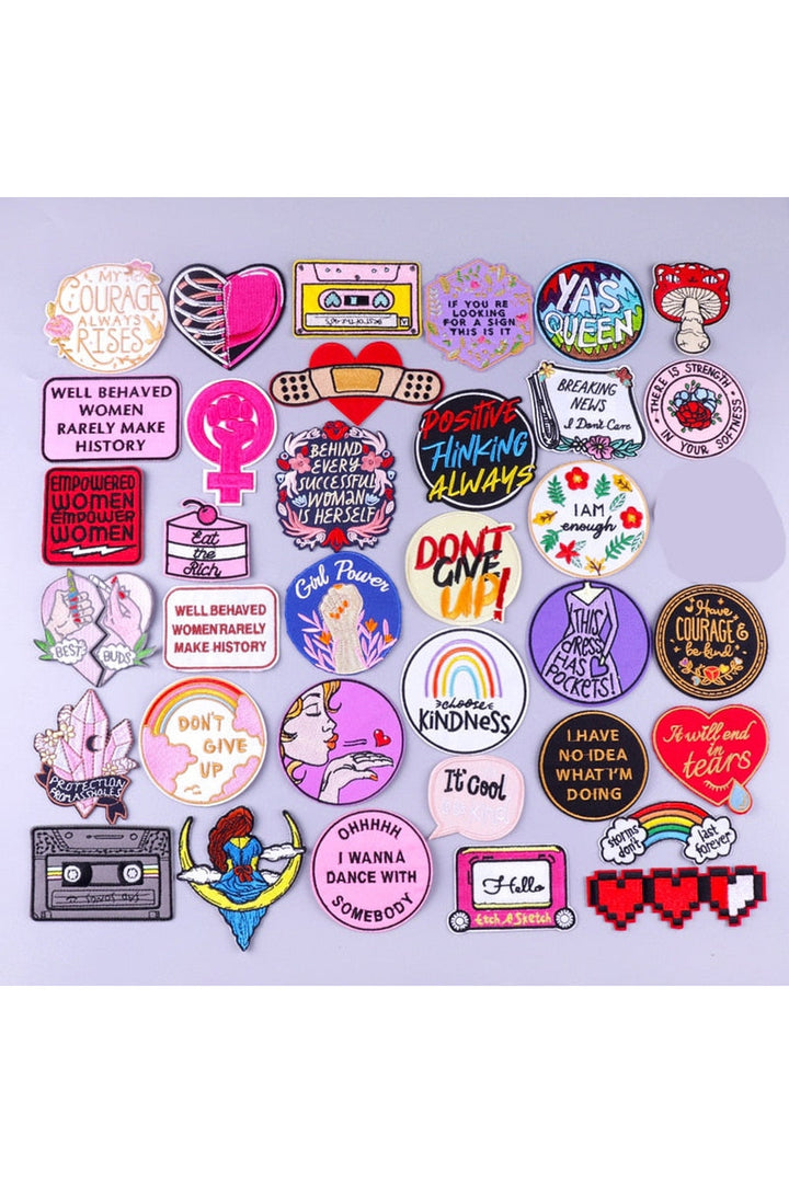 Lisslune | Cartoon embroidered patches
