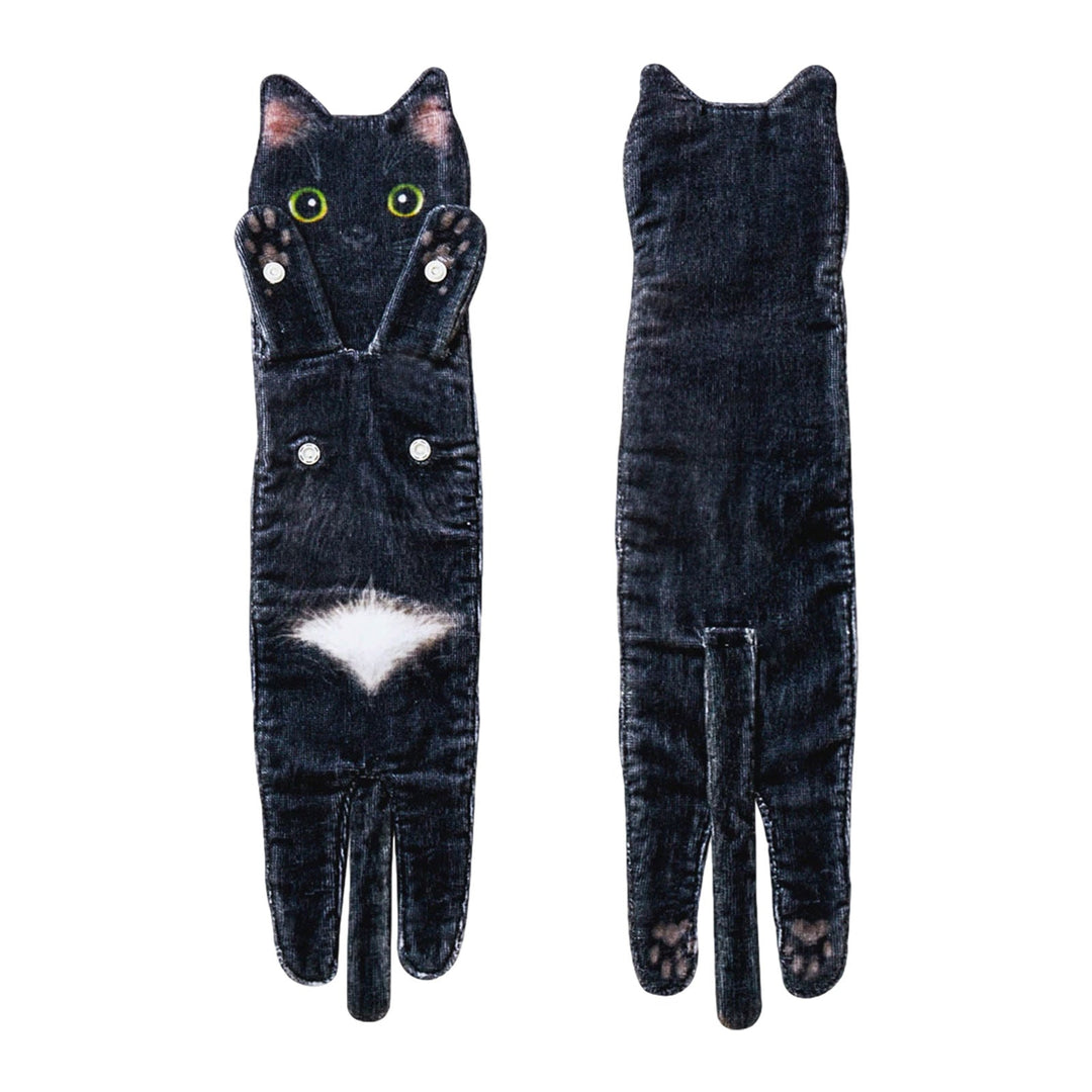 Lisslune | Quick-Dry Cat Soft Hand Towels