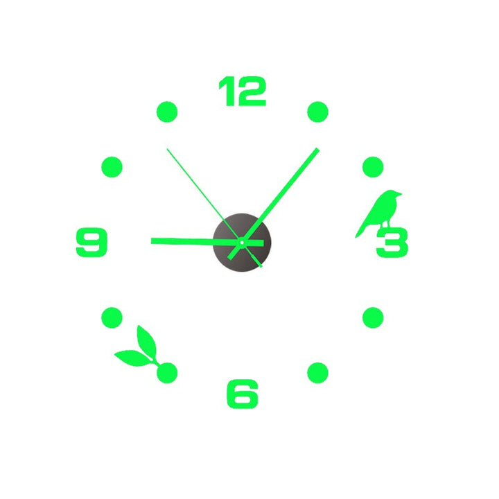 Lisslune | 3D Luminous Silent Wall Clock