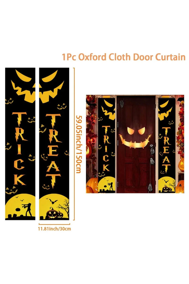 Lisslune | Halloween Trick-or-Treat Tapestry