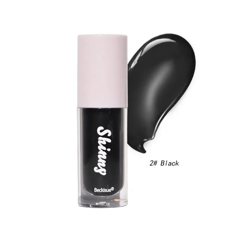 Rynx | Translucent Black Sugar Lip Oil Water Gloss Jelly Tint Mirror Lip Glaze Moisturizing Lipstick Lighten Lip Clear Lipstick Makeup