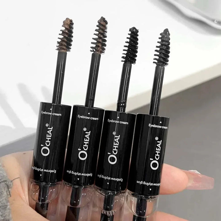 Rynx | Double-ended dye eyebrow styling gel waterproof durable wild brow tinting wax natural transparent liquid eyebrow cream cosmetics