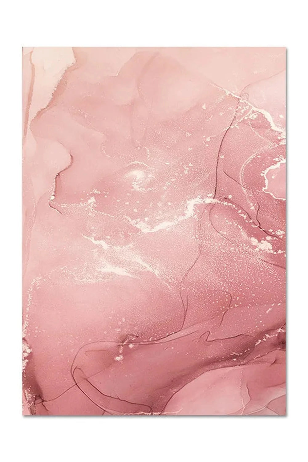 Lisslune | Marble Canvas Poster