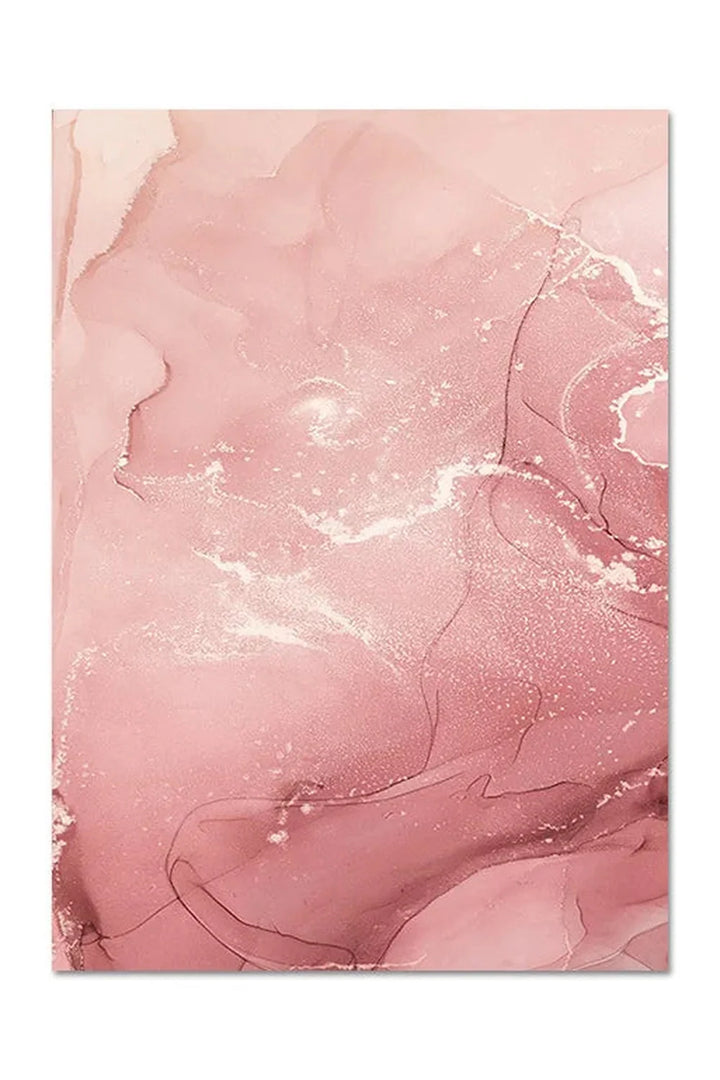 Lisslune | Marble Canvas Poster