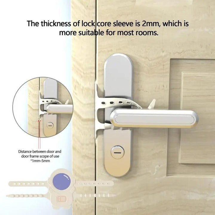 Lisslune | Silent Shield Noise Reduction Door Lock Cover