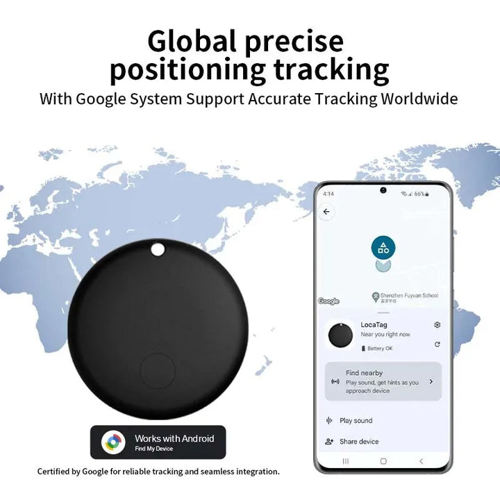 Lisslune | Pet Safety Set – Smart Dog and Cat Tracker with Reflective Collar