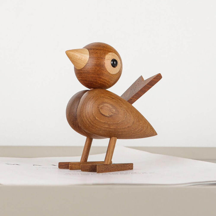 Lisslune | A little bird told me, Nordic wooden ornament