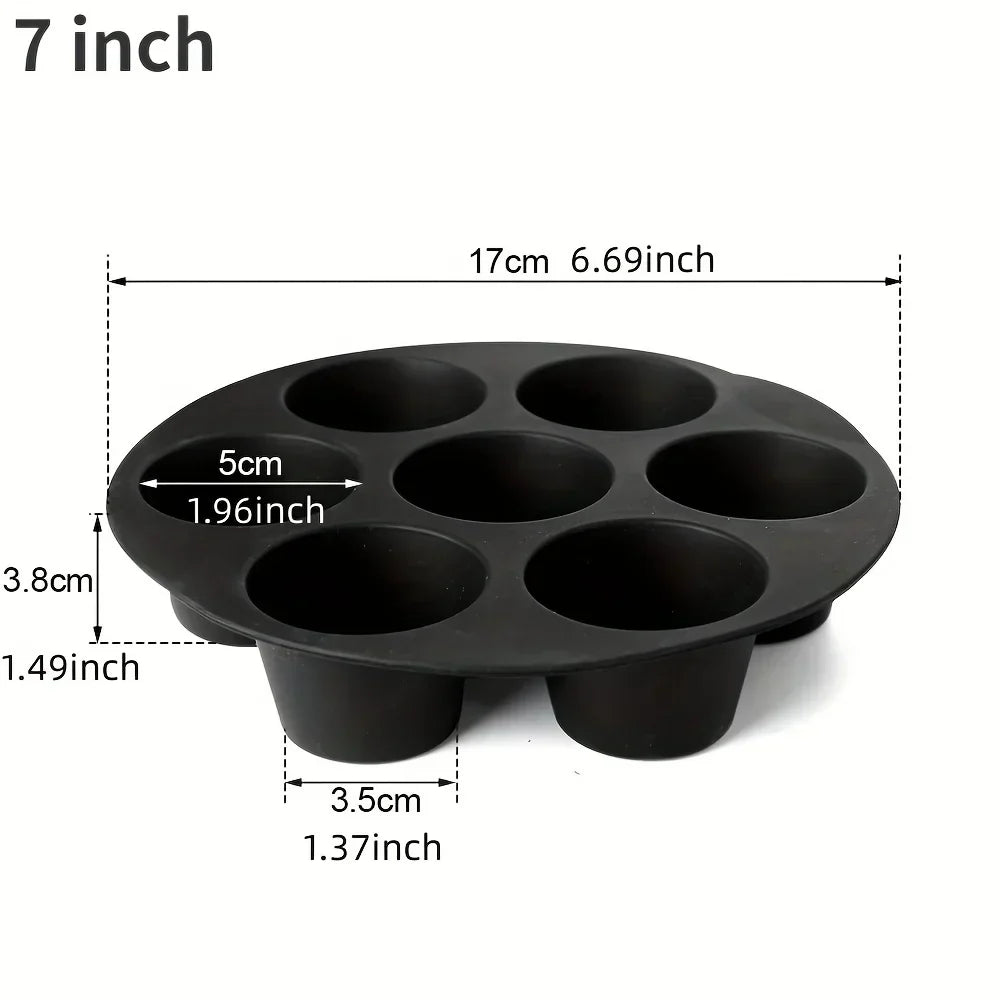 Lisslune | Silicone Bakeware for Microwave and Air Fryer - FlexiBake