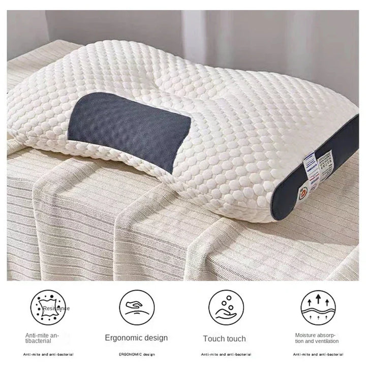 Lisslune | Orthopedic neck pillow with reverse traction for a patient, 48 x 74 cm