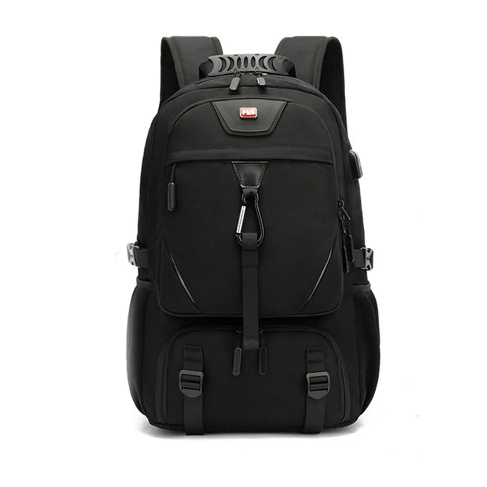 Lisslune | TechTrek Pro Explorer Backpack with USB Port – 50L-80L Travel Capacity