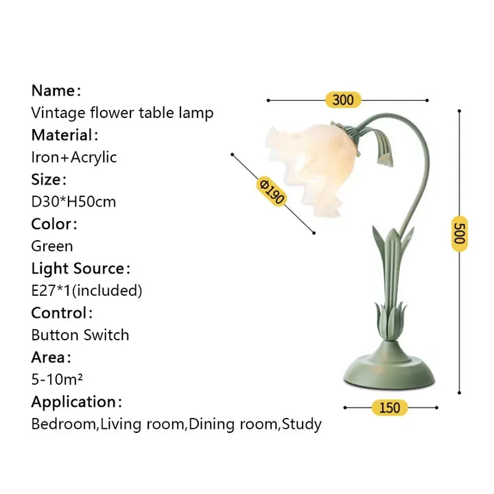 Lisslune | Blossom Glow Lily Table Lamp