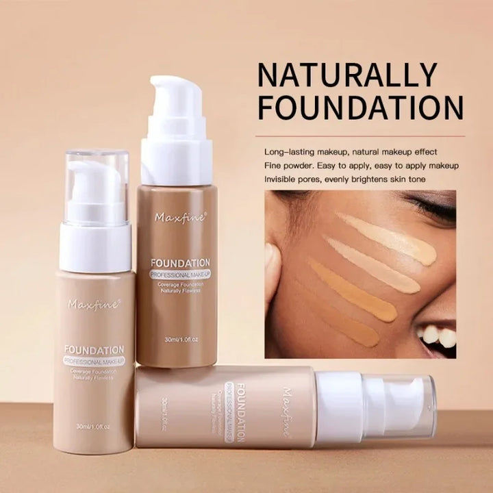 Rynx | Liquid Face Foundation Cream Oil Control BB Cream Matte Base Brightening Concealer Long-lasting Full Coverage Women's Makeup Cosmetics
