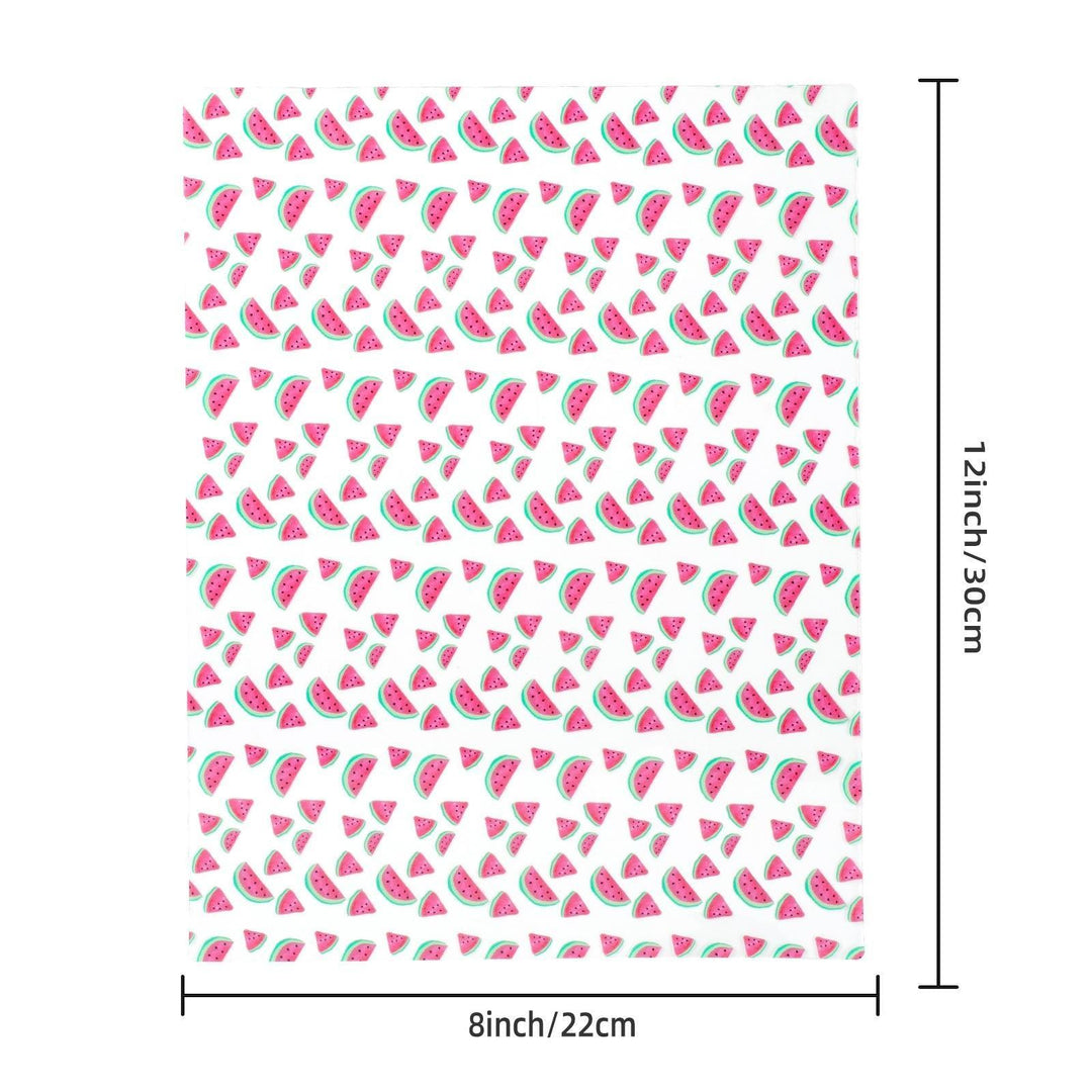 Lisslune | Vibrante Waterproof Fruity PVC Leather Sheets: Unleash Your Creative Potential!