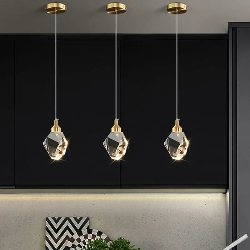Lisslune | Elegant Crystal Pendant Lights
