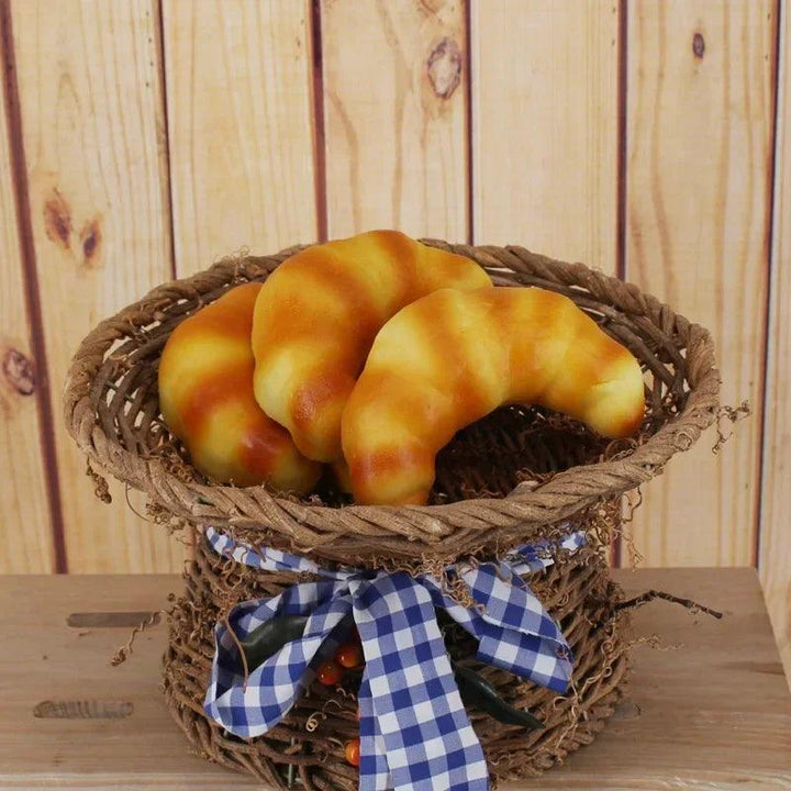 Lisslune | Synthetic Baguette Keychain and Decor for Home, Photography and Kitchen Display