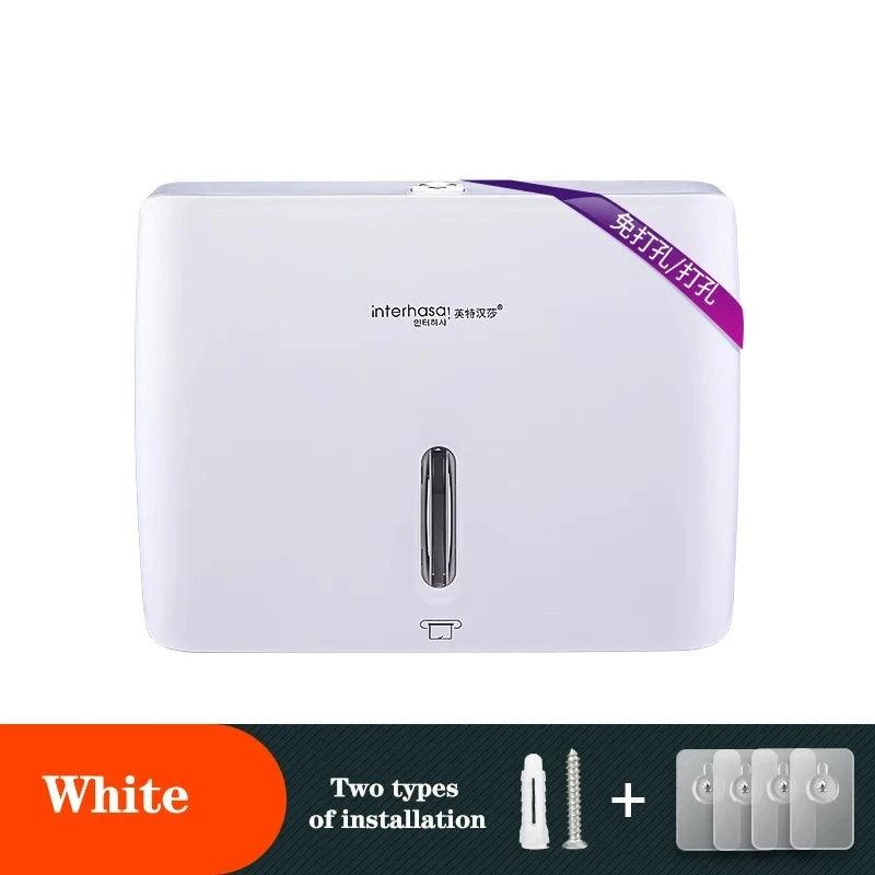 Lisslune | Wall-mounted key lock paper towel dispenser with 200 capacity