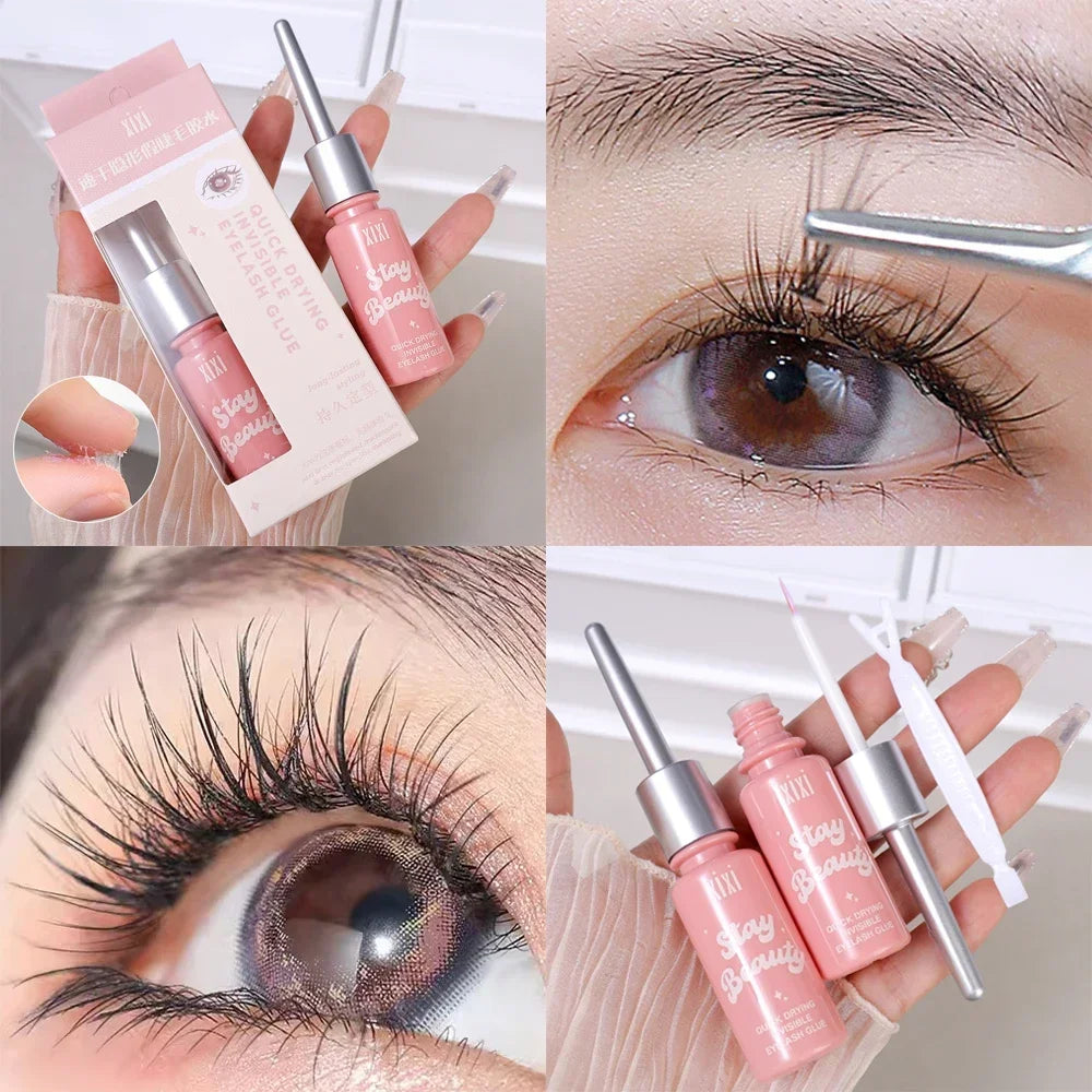 Rynx | Quick-drying invisible eyelash glue Styling transparent natural false eyelashes extension glue self-adhesive waterproof Makeup