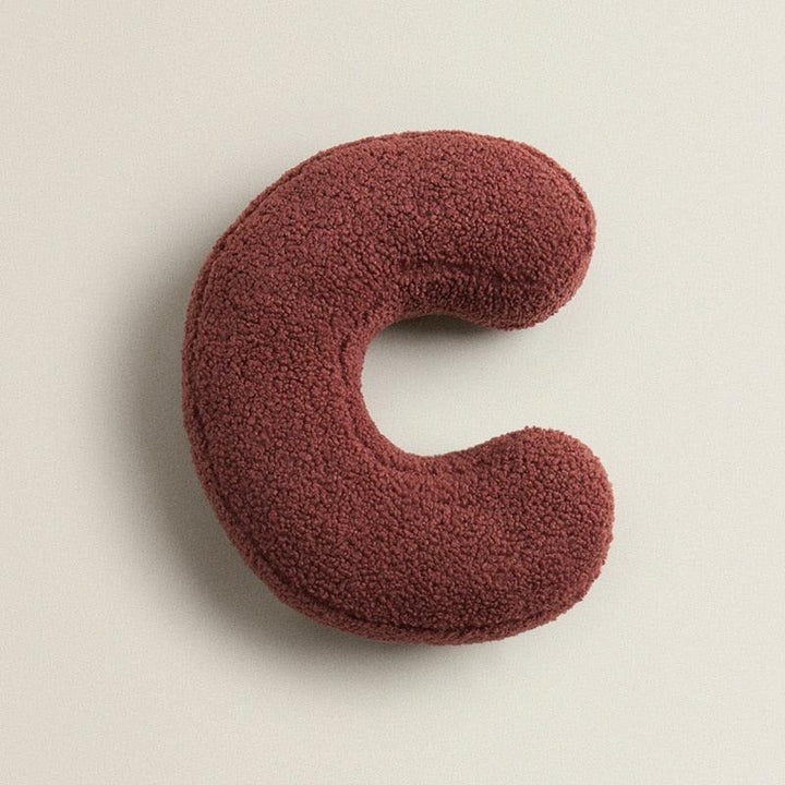 Lisslune | Delightful English Letters Plush Cushion - Cozy Home Accessory