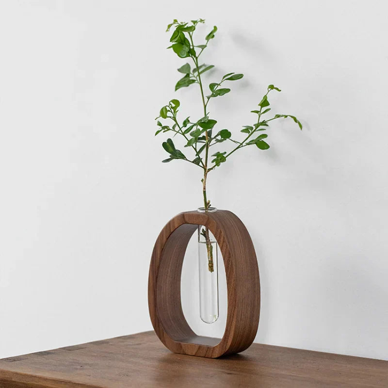 Lisslune | Nordic Style Oval Frame Tube Vase