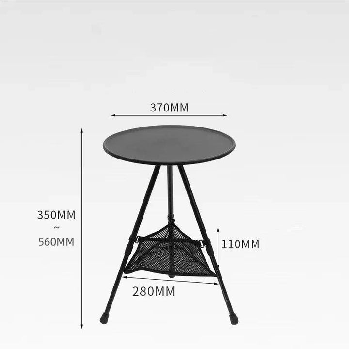 Lisslune | Versatile round folding table for camping - Your perfect outdoor accessory