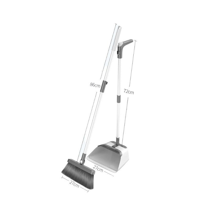 Lisslune | Creative Self-Cleaning Foldable Dustpan Broom