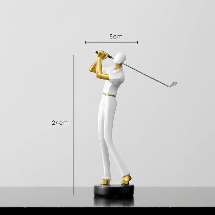 Lisslune | TeeStance - Elegant Golf Pose Sculpture