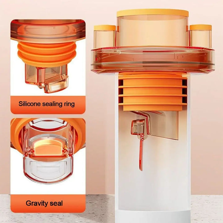 Lisslune | Odor Prevention Automatic Drainage Pipe Adapter Drainer