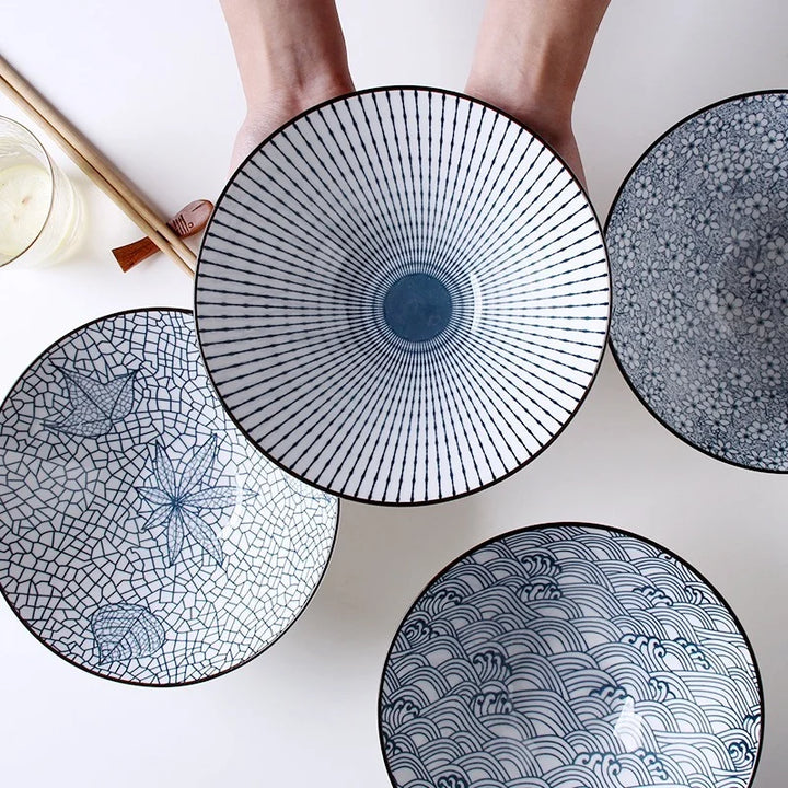 Lisslune | floral porcelain bowl set