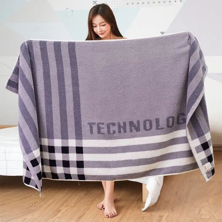 Lisslune | zig Boho diamond pattern blanket