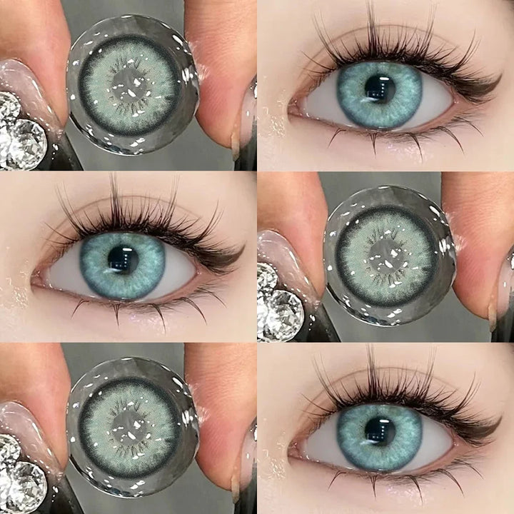 Rynx | 1Pair Myopia Color Contact Lenses for Eyes Fashion High Quality Beauty Pupil Student Color Makeup New