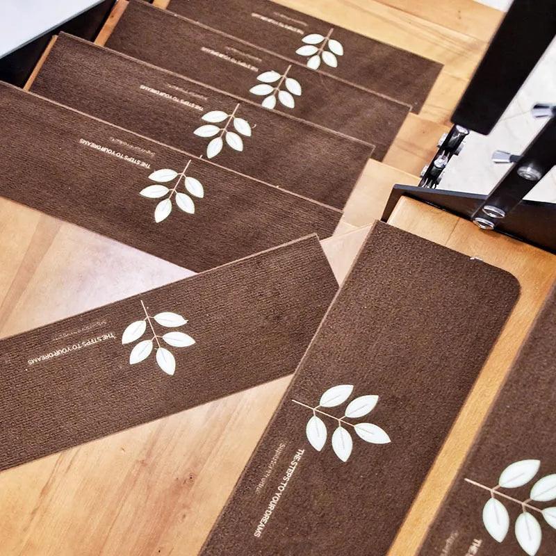Lisslune | Stylish and Safe Plush Stair Mat Collection with Elegant Patterns