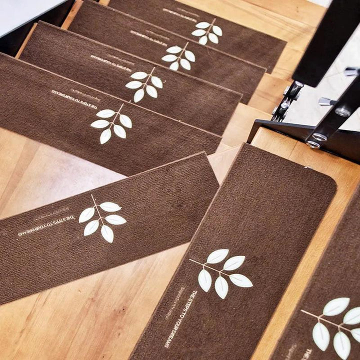 Lisslune | Stylish and Safe Plush Stair Mat Collection with Elegant Patterns