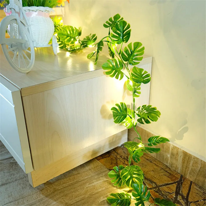 Lisslune | Artificial Vine Plants with LED Lights for Hanging