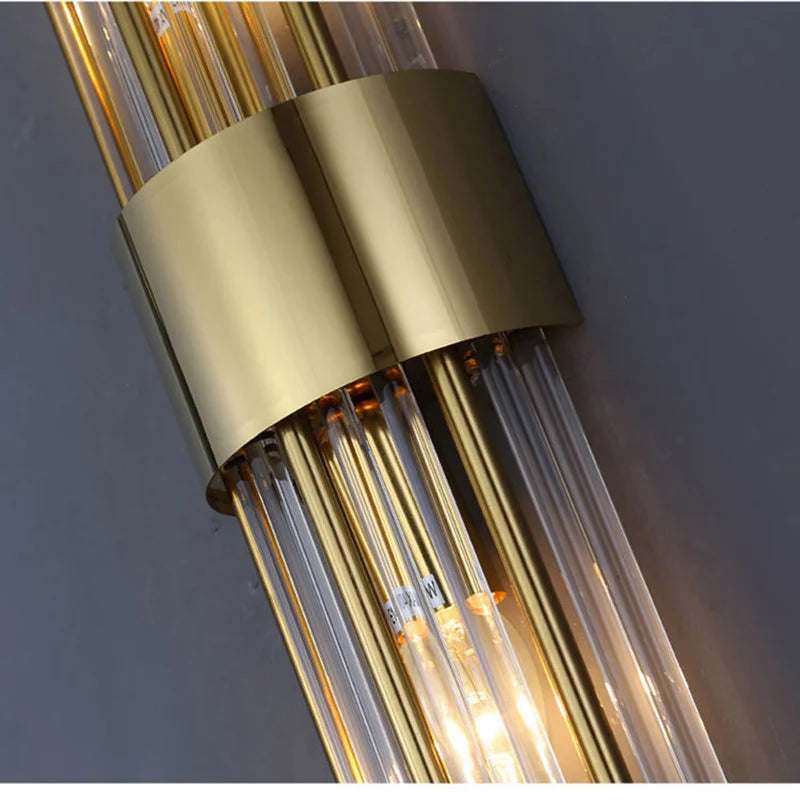 Lisslune | GoldenLuxe Elegant LED Wall Lamp | Luxurious Design in Gold | Stylish Wall Lighting