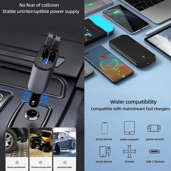 Lisslune | Fast Charging Car Charger