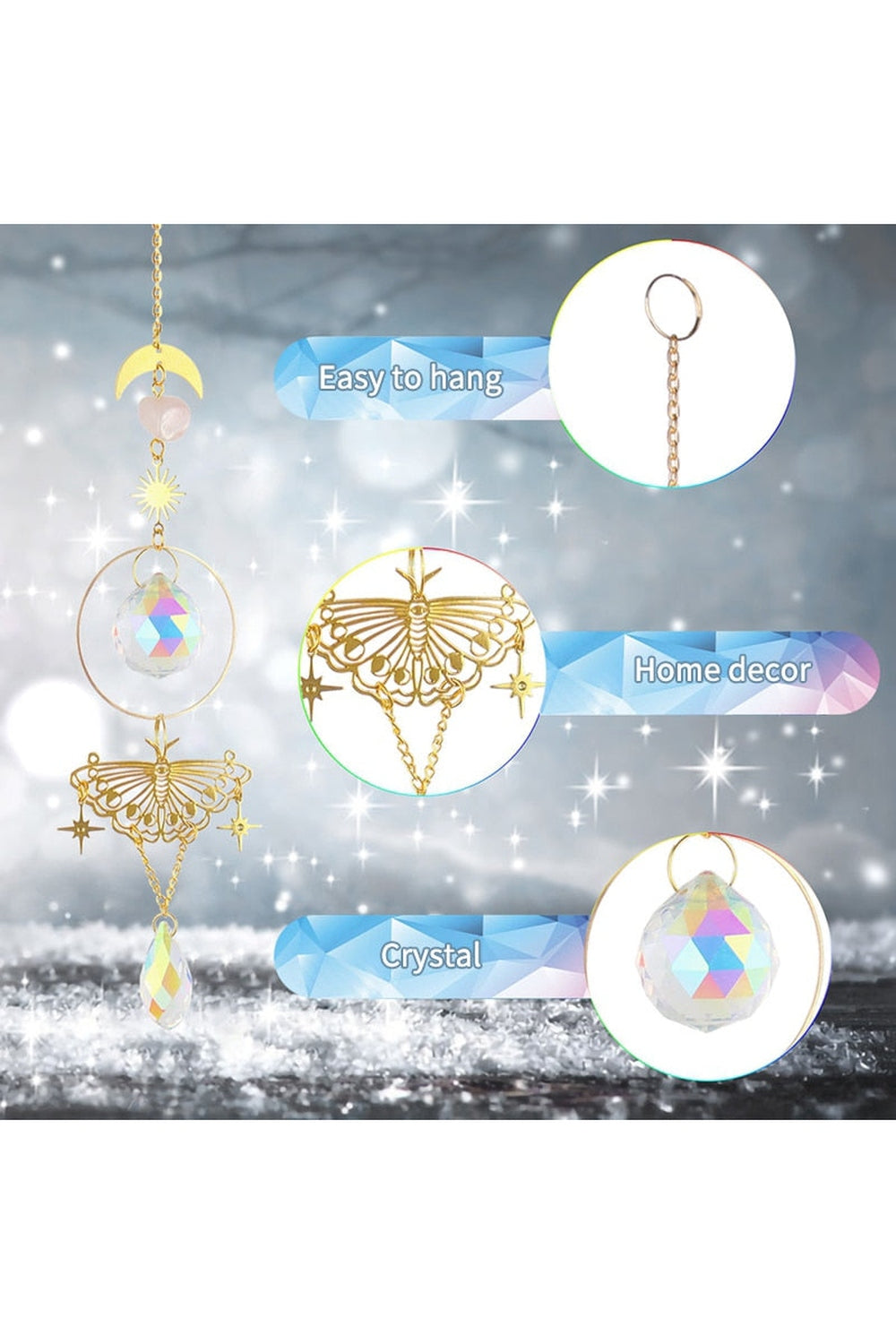 Lisslune | Butterfly sun catcher