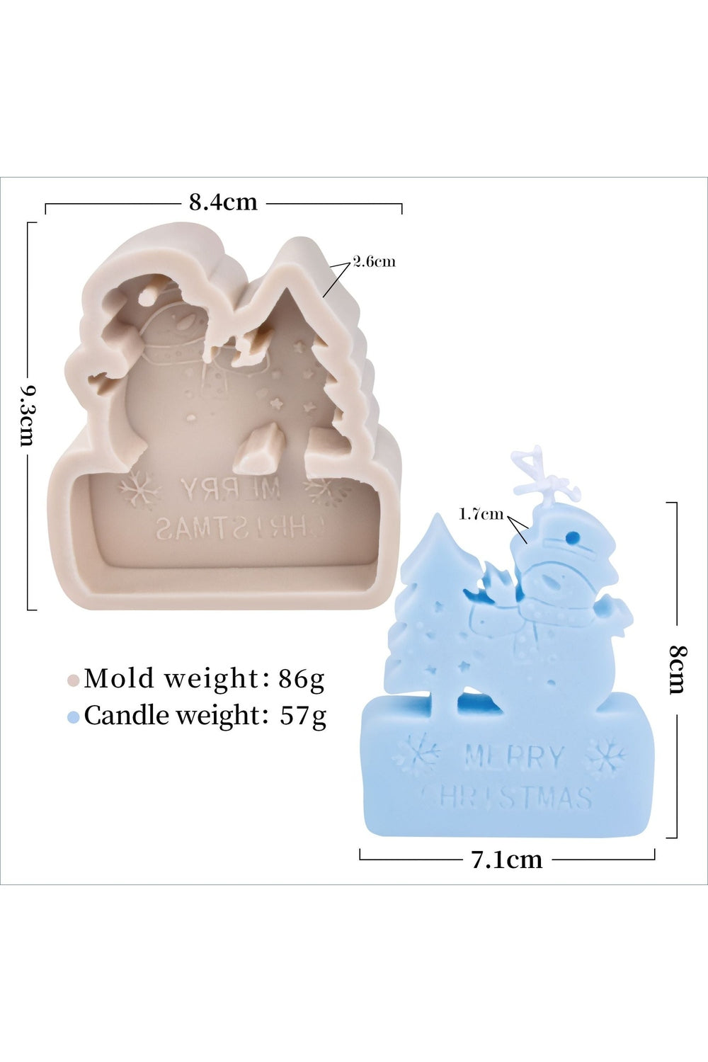 Lisslune | Candle shape
